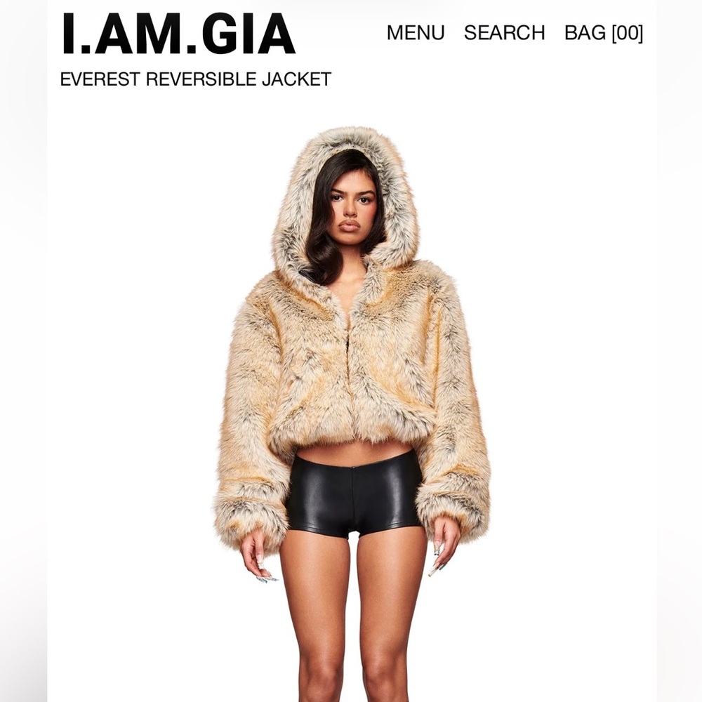 I.AM.GIA Tan Teddy Jacket
